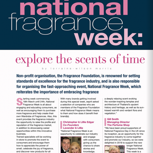 National Fragrance Week 2019